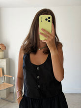 Load image into Gallery viewer, Next Linen Crop Top NEW