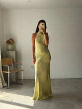 Load image into Gallery viewer, Zara Halter Neck Satin Dress