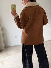 Load image into Gallery viewer, Mango Faux Shearling Jacket