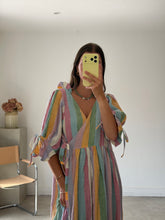 Load image into Gallery viewer, Kindred Stripe Linen Dress