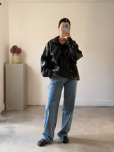 Load image into Gallery viewer, Bershka Faux Leather Bomber Jacket