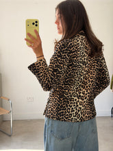 Load image into Gallery viewer, Ganni Leopard Quilted Jacket