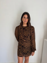 Load image into Gallery viewer, Ganni Zebra Dress