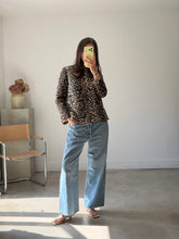 Load image into Gallery viewer, Ganni Leopard Quilted Jacket