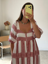 Load image into Gallery viewer, Sancia Stripe Dress