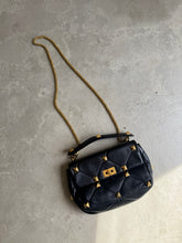 Load image into Gallery viewer, Valentino Garavani Roman Stud medium quilted-leather shoulder bag