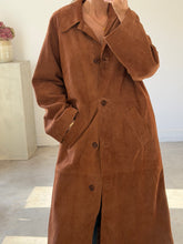Load image into Gallery viewer, Sezane Suede Trench