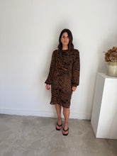 Load image into Gallery viewer, Ganni Zebra Dress