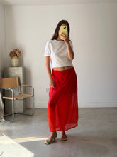 Load image into Gallery viewer, Rise & Fall Silk Skirt NEW