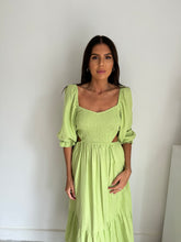 Load image into Gallery viewer, Green Midi Dress