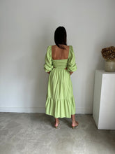 Load image into Gallery viewer, Green Midi Dress