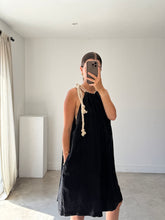 Load image into Gallery viewer, Jessica Lewis Linen Rope Dress