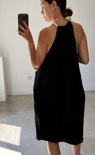 Load image into Gallery viewer, Jessica Lewis Linen Rope Dress