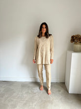 Load image into Gallery viewer, Vintage Linen / Silk Blend 2 Piece Suit