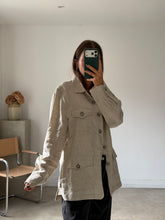 Load image into Gallery viewer, Oversized Linen Jacket