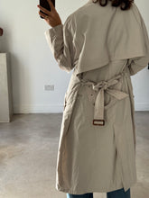 Load image into Gallery viewer, Vintage Trench Coat