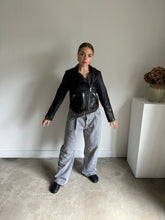 Load image into Gallery viewer, All Saints Leather Biker Jacket