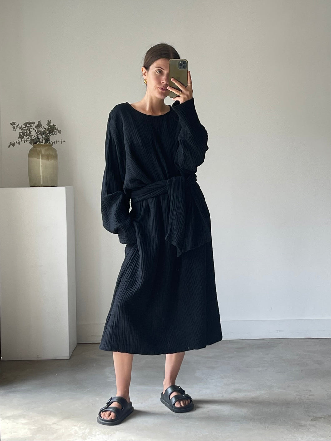 April Meets October Muslin Dress
