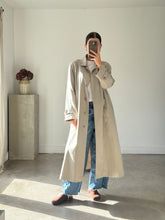 Load image into Gallery viewer, Vintage Wool Trench Coat
