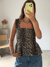 Load image into Gallery viewer, Ganni Leopard Top
