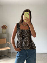 Load image into Gallery viewer, Ganni Leopard Top
