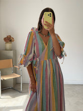 Load image into Gallery viewer, Kindred Stripe Linen Dress
