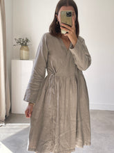 Load image into Gallery viewer, Simply Grey Linen Dress
