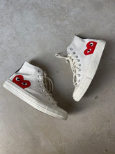 Load image into Gallery viewer, Converse x Comme des Garçons PLAY High Tops - UK 6
