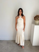 Load image into Gallery viewer, COS Ribbed Halter Neck Maxi Dress

