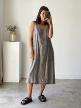 Load image into Gallery viewer, Toast Linen Stripe Dress

