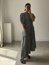 Load image into Gallery viewer, Aligne Gingham Dress
