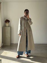 Load image into Gallery viewer, Vintage Wool Trench Coat
