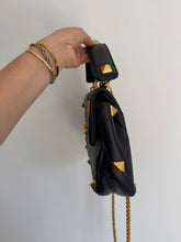 Load image into Gallery viewer, Valentino Garavani Roman Stud medium quilted-leather shoulder bag
