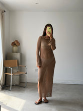Load image into Gallery viewer, Knitted Backless Dress
