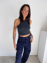Load image into Gallery viewer, Zara Navy Jeans NEW
