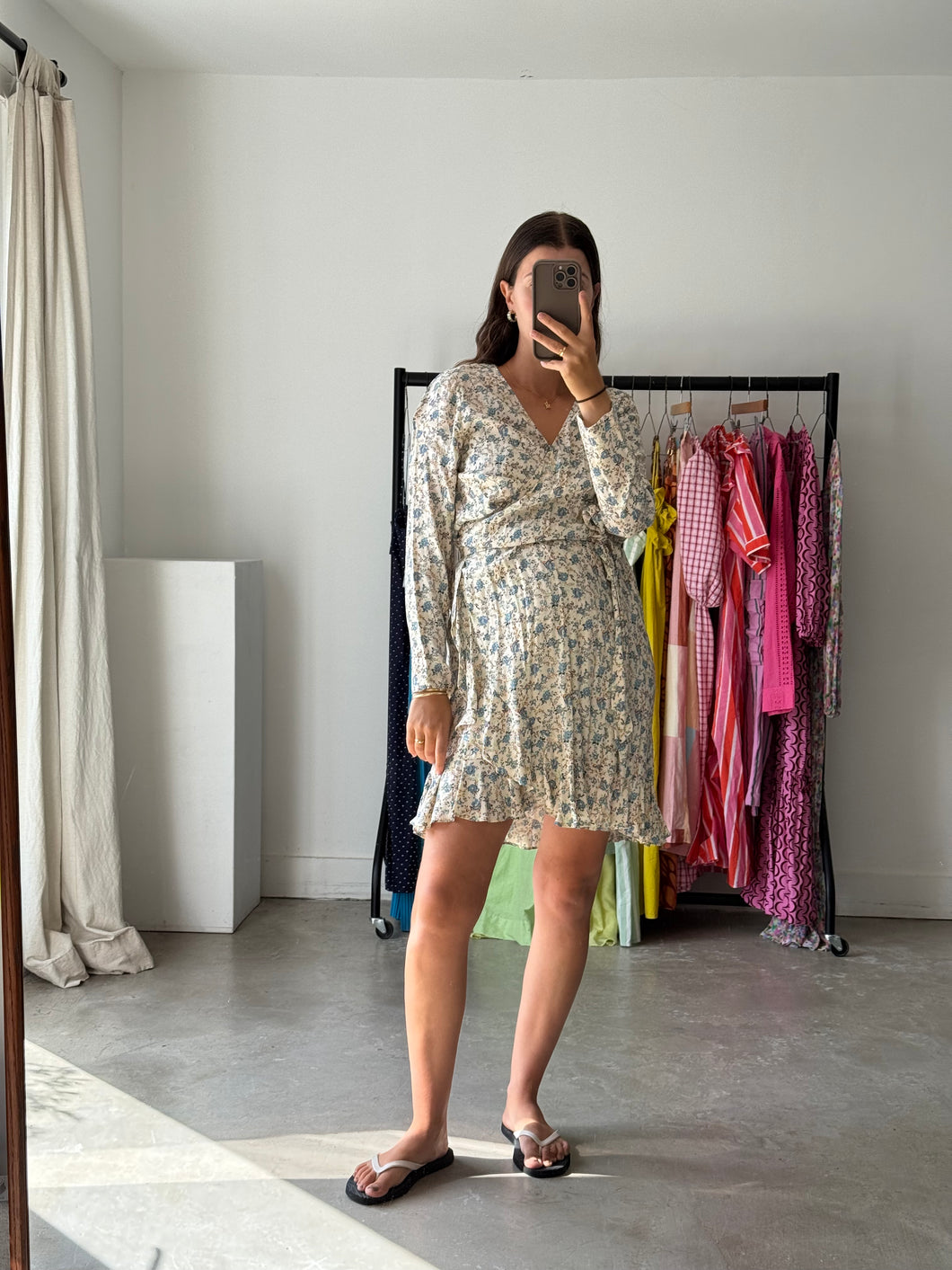 Samsoe Samsoe Floral Wrap Dress