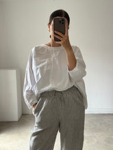 Load image into Gallery viewer, Arket Striped Linen Trousers
