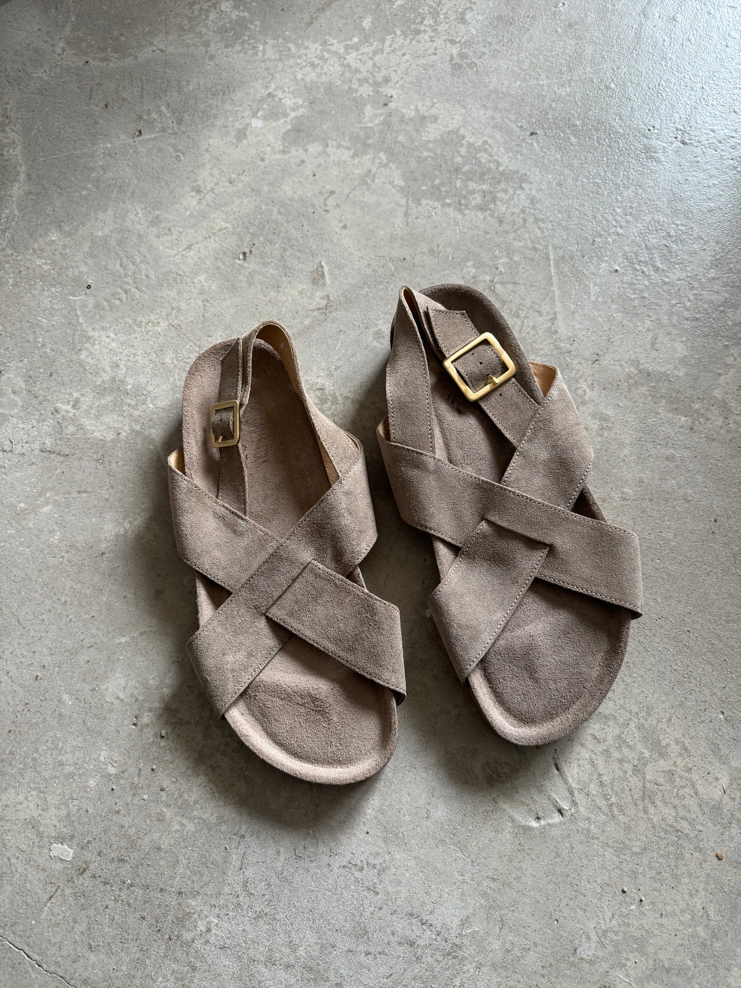 The Simple Folk Suede Sandals- UK 4