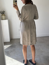 Load image into Gallery viewer, Simply Grey Linen Dress
