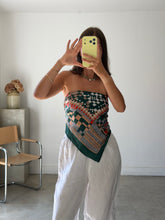 Load image into Gallery viewer, Vintage Patterned Scarf
