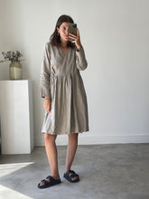 Load image into Gallery viewer, Simply Grey Linen Dress
