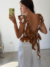 Load image into Gallery viewer, H&amp;M Polka Dot Crop Top
