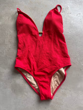 Load image into Gallery viewer, Red Backless Swimsuit
