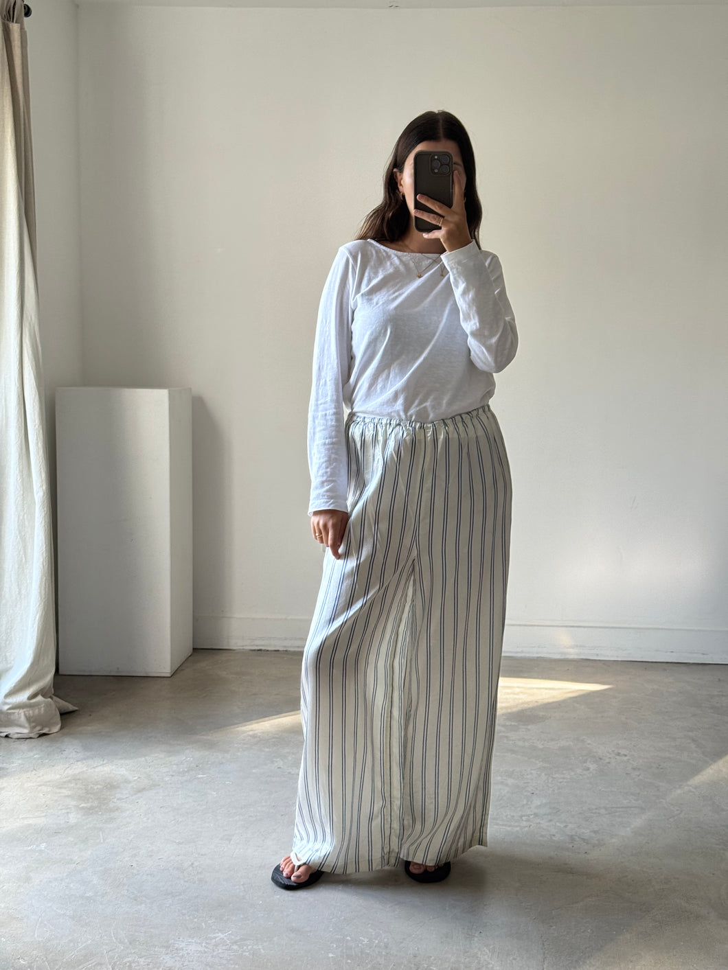The Tiny Big Sister Stripe  Trousers NEW