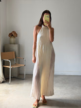 Load image into Gallery viewer, Zara Pleated Halter Neck Dress
