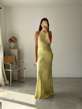 Load image into Gallery viewer, Zara Halter Neck Satin Dress
