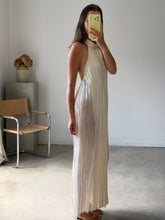Load image into Gallery viewer, Zara Pleated Halter Neck Dress

