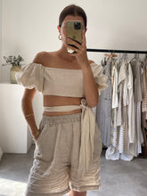 Load image into Gallery viewer, Dissh Linen Crop Top NEW
