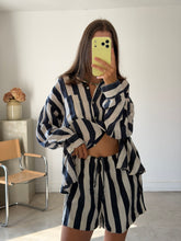 Load image into Gallery viewer, H&amp;M Stripe Linen Set
