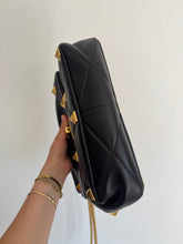 Load image into Gallery viewer, Valentino Garavani Roman Stud medium quilted-leather shoulder bag
